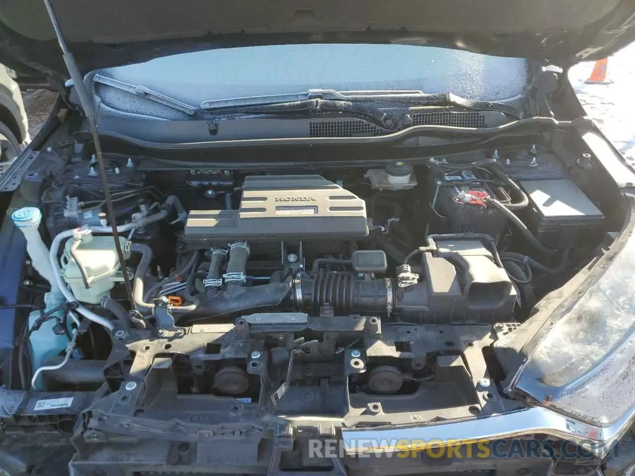 12 fotografías del automóvil dañado 5J6RW2H55KA019216 HONDA CRV 2019