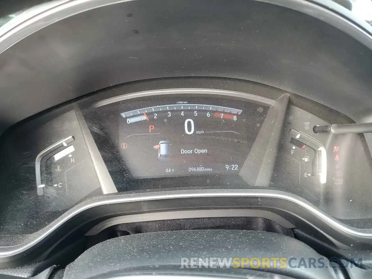 9 fotografías del automóvil dañado 5J6RW2H55KL013209 HONDA CRV 2019