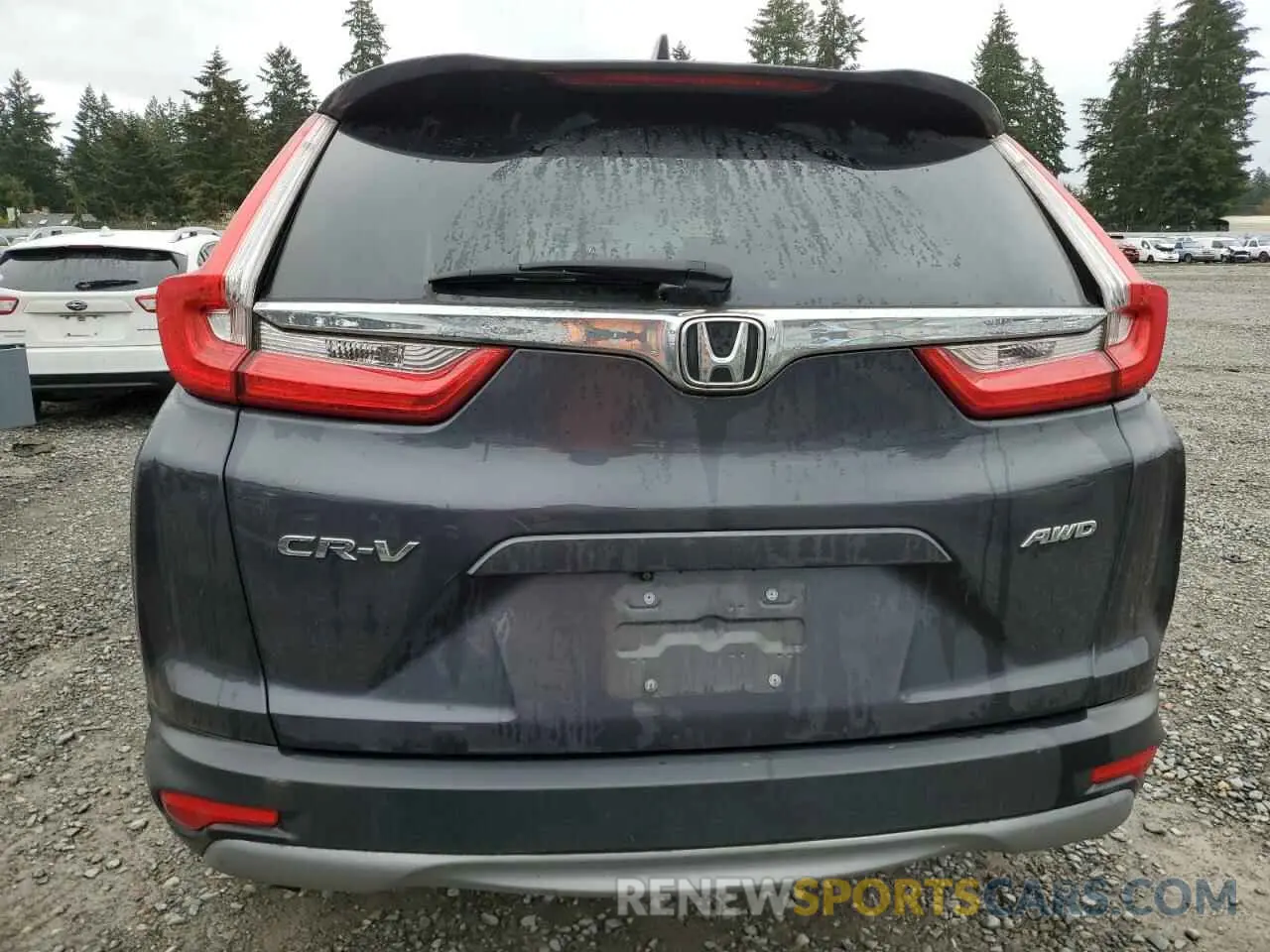 6 fotografías del automóvil dañado 5J6RW2H57KA003390 HONDA CRV 2019