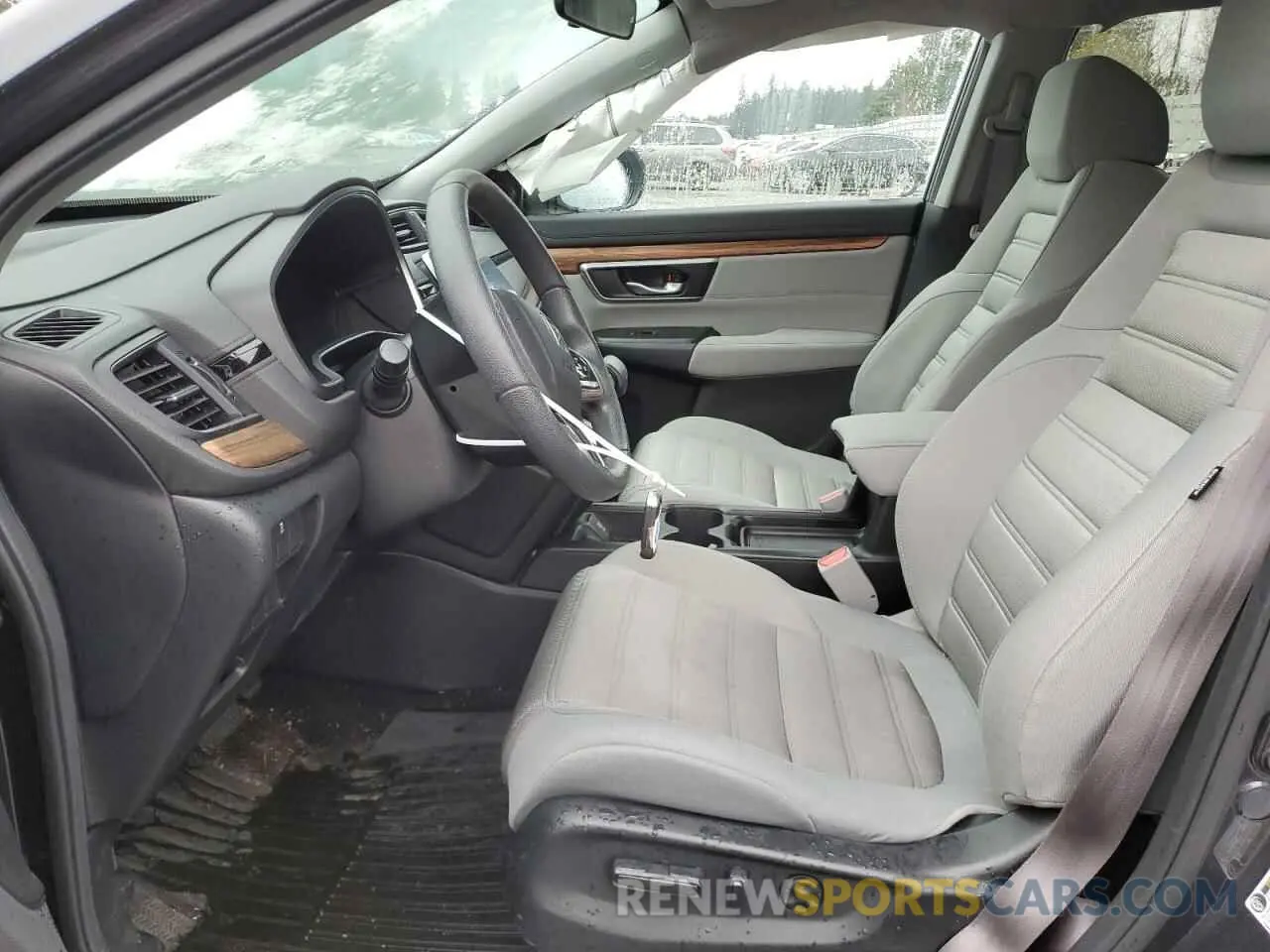 7 fotografías del automóvil dañado 5J6RW2H57KA003390 HONDA CRV 2019