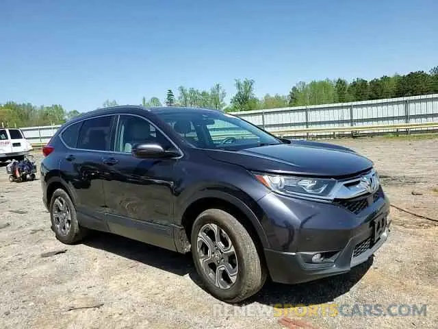 11 fotografías del automóvil dañado 5J6RW2H57KL025023 HONDA CRV 2019