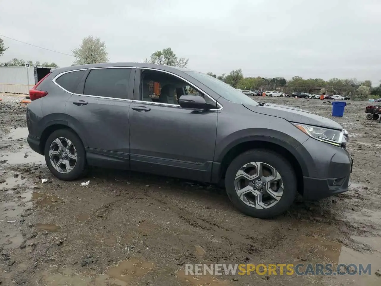4 fotografías del automóvil dañado 5J6RW2H58KA005391 HONDA CRV 2019