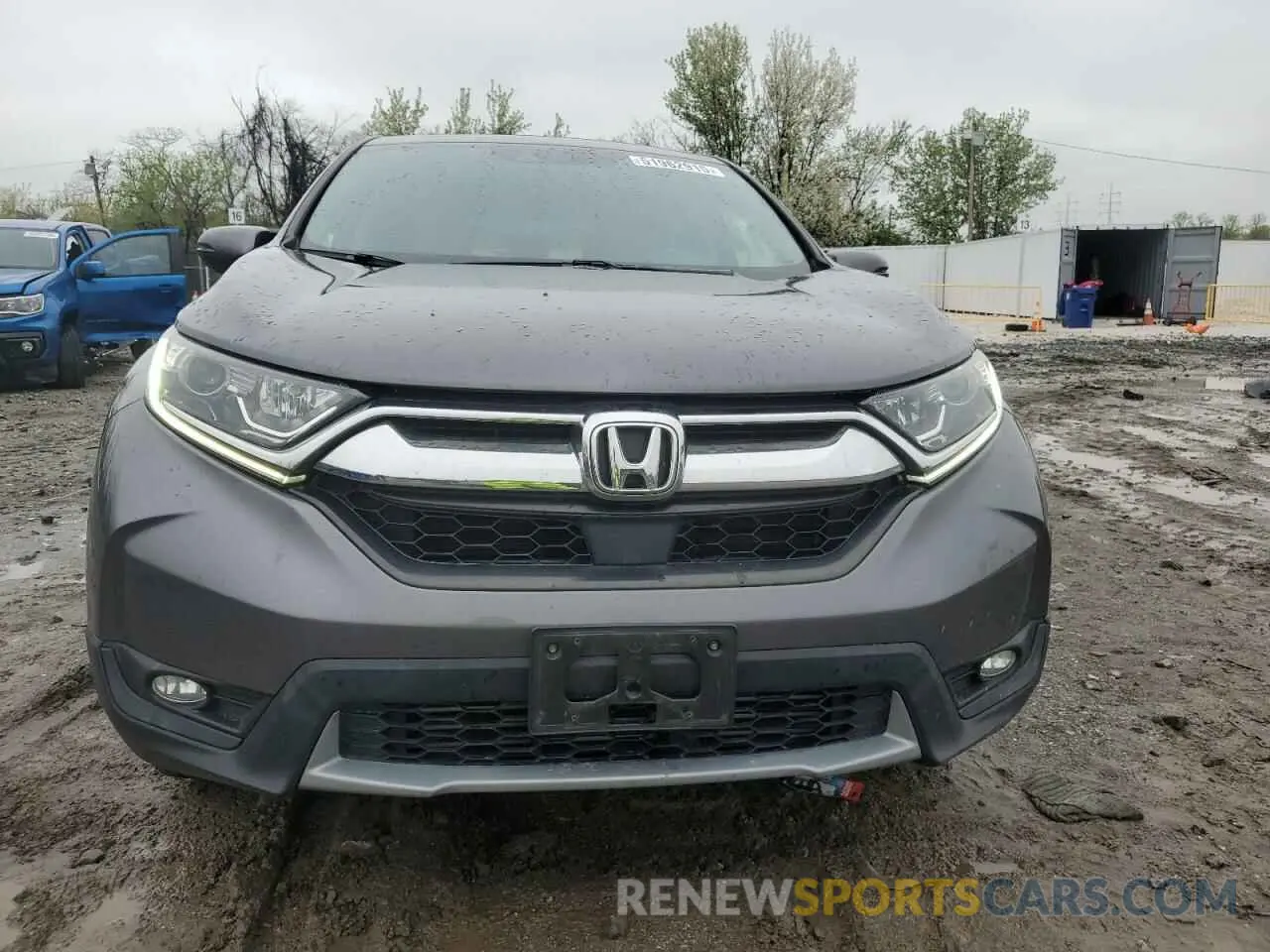5 fotografías del automóvil dañado 5J6RW2H58KA005391 HONDA CRV 2019