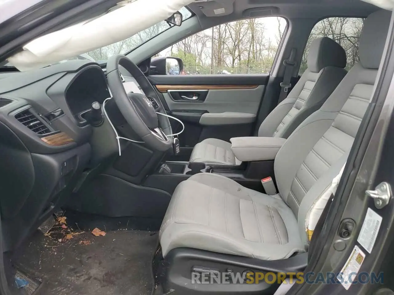 7 fotografías del automóvil dañado 5J6RW2H58KA005391 HONDA CRV 2019
