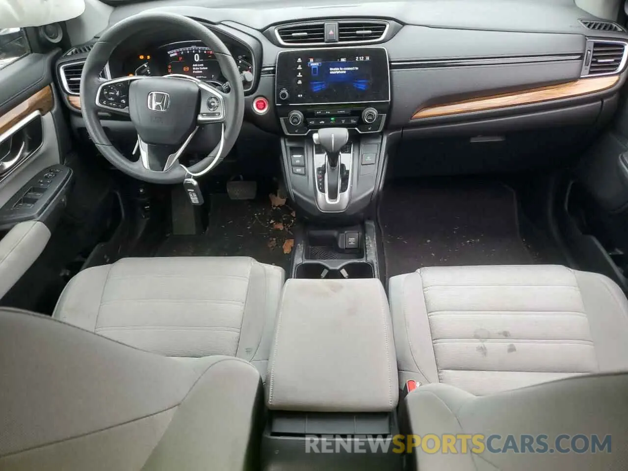 8 fotografías del automóvil dañado 5J6RW2H58KA005391 HONDA CRV 2019