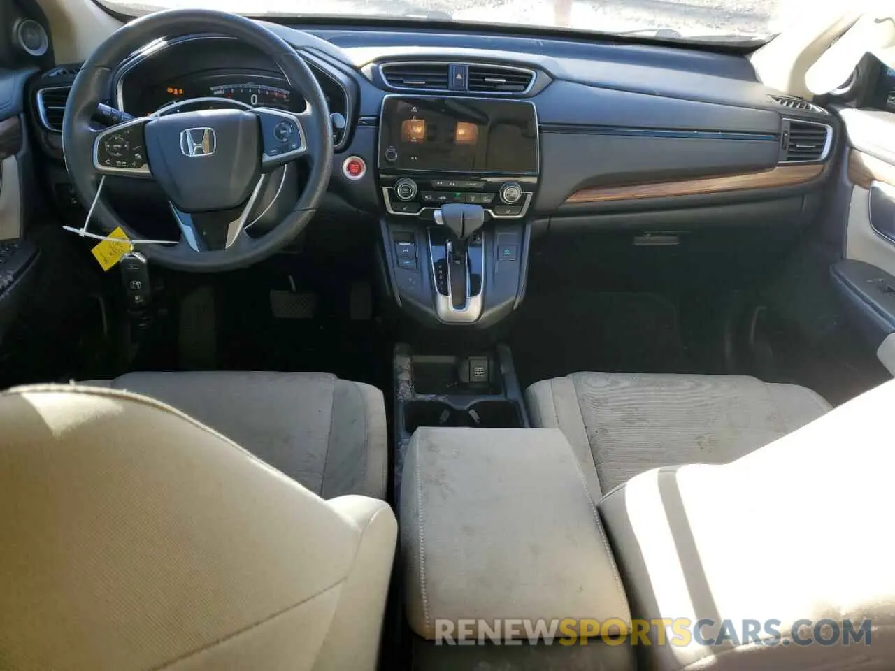 8 fotografías del automóvil dañado 5J6RW2H58KL003502 HONDA CRV 2019