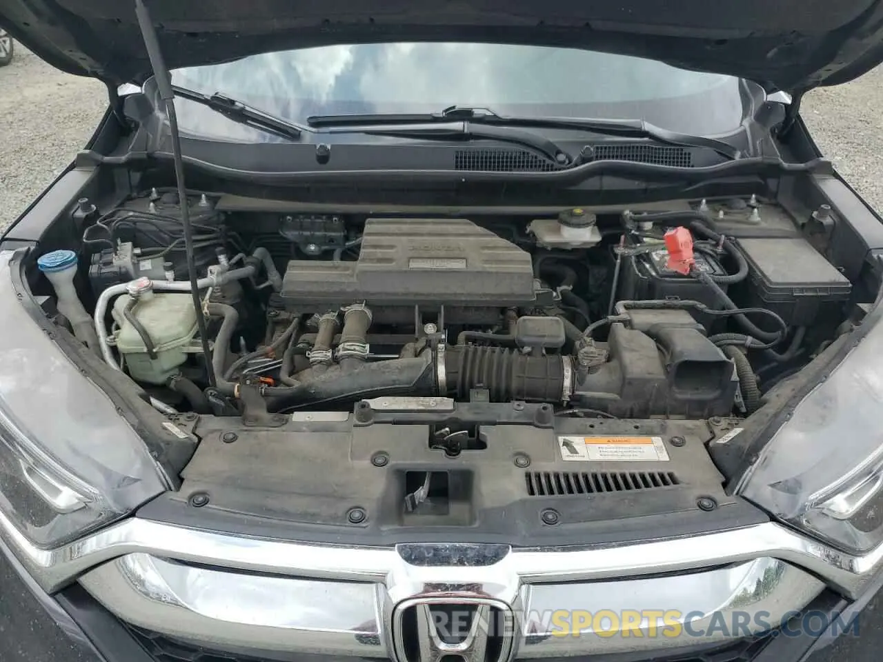 12 fotografías del automóvil dañado 5J6RW2H80KA010837 HONDA CRV 2019