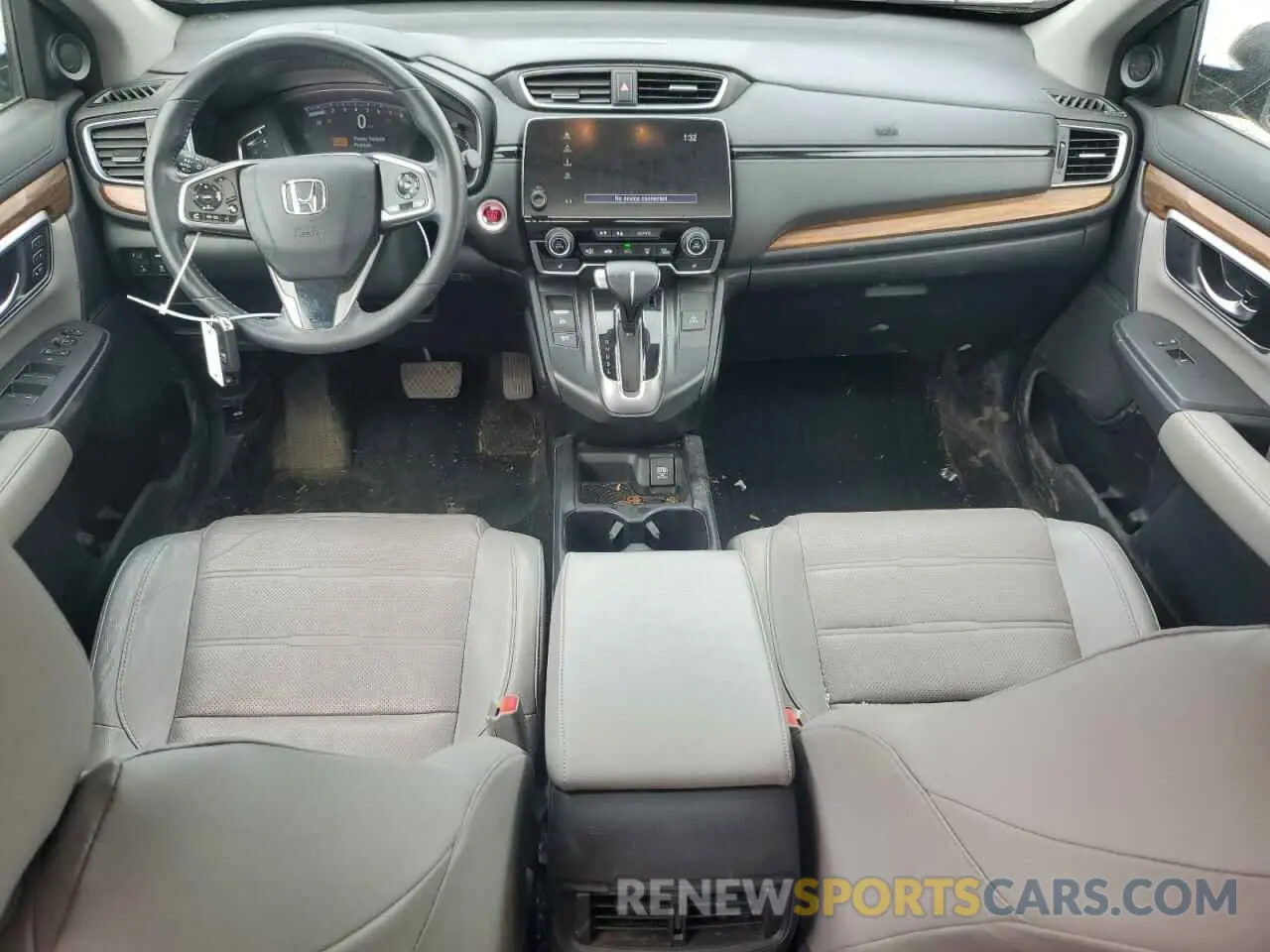 8 fotografías del automóvil dañado 5J6RW2H80KA010837 HONDA CRV 2019