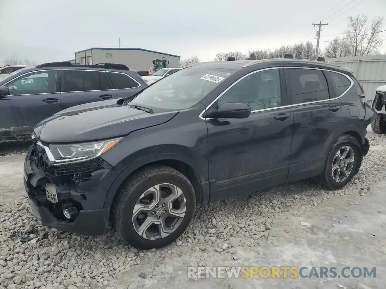 1 fotografías del automóvil dañado 5J6RW2H80KL000166 HONDA CRV 2019