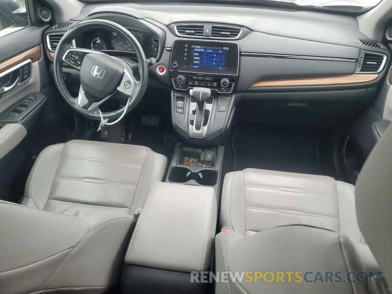 8 fotografías del automóvil dañado 5J6RW2H80KL000166 HONDA CRV 2019