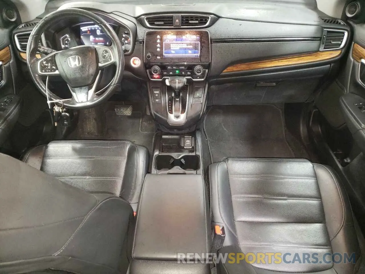 8 fotografías del automóvil dañado 5J6RW2H80KL025133 HONDA CRV 2019