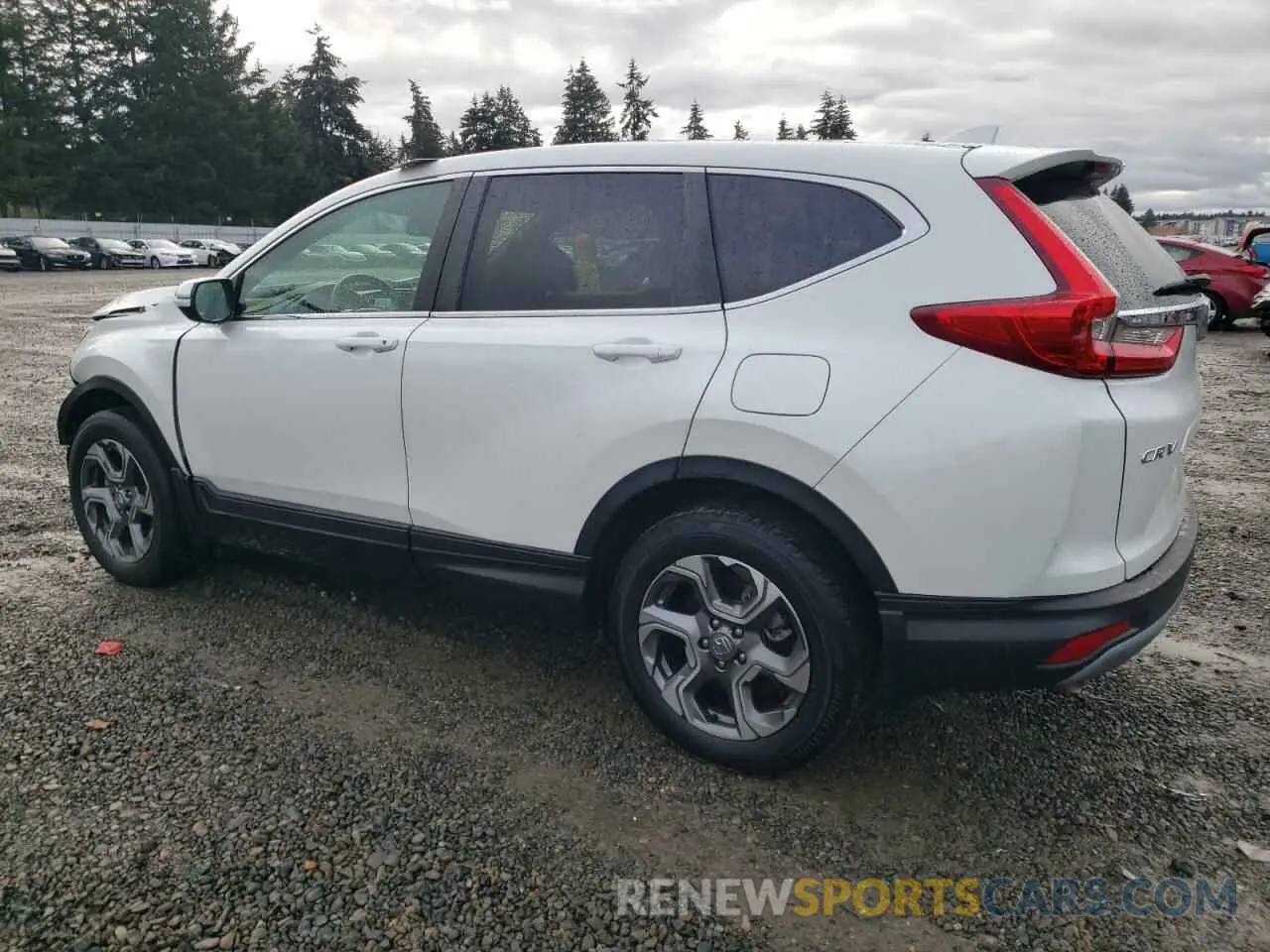 2 fotografías del automóvil dañado 5J6RW2H81KA020518 HONDA CRV 2019