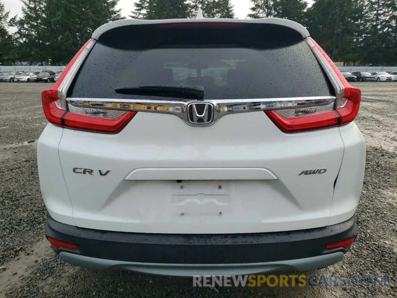 6 fotografías del automóvil dañado 5J6RW2H81KA020518 HONDA CRV 2019