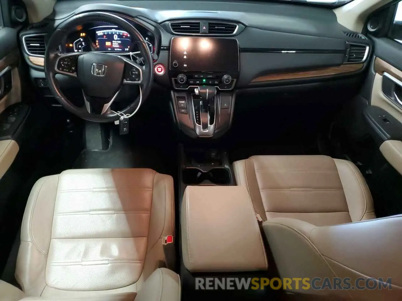 8 fotografías del automóvil dañado 5J6RW2H82KL012609 HONDA CRV 2019