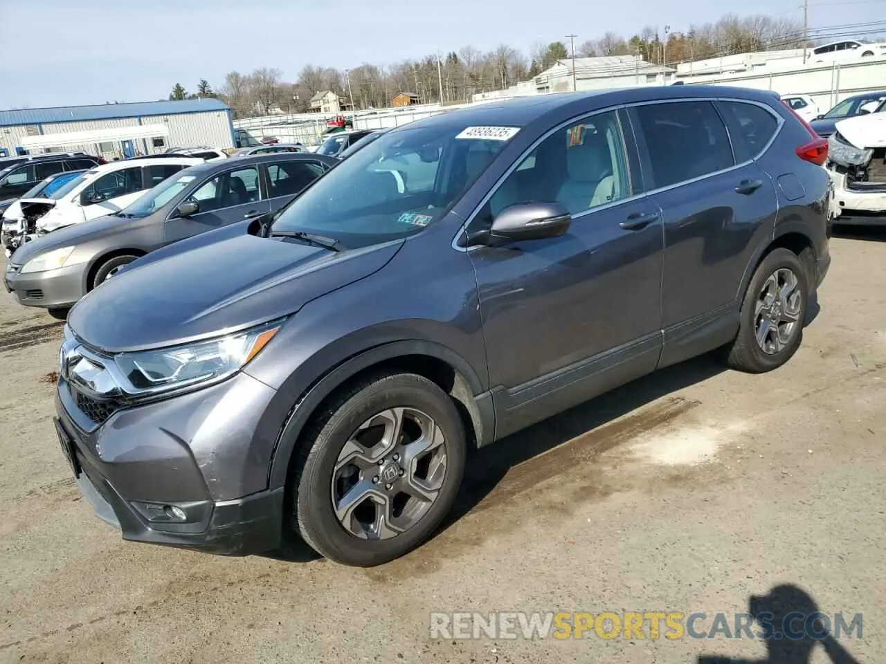 1 fotografías del automóvil dañado 5J6RW2H83KL036529 HONDA CRV 2019