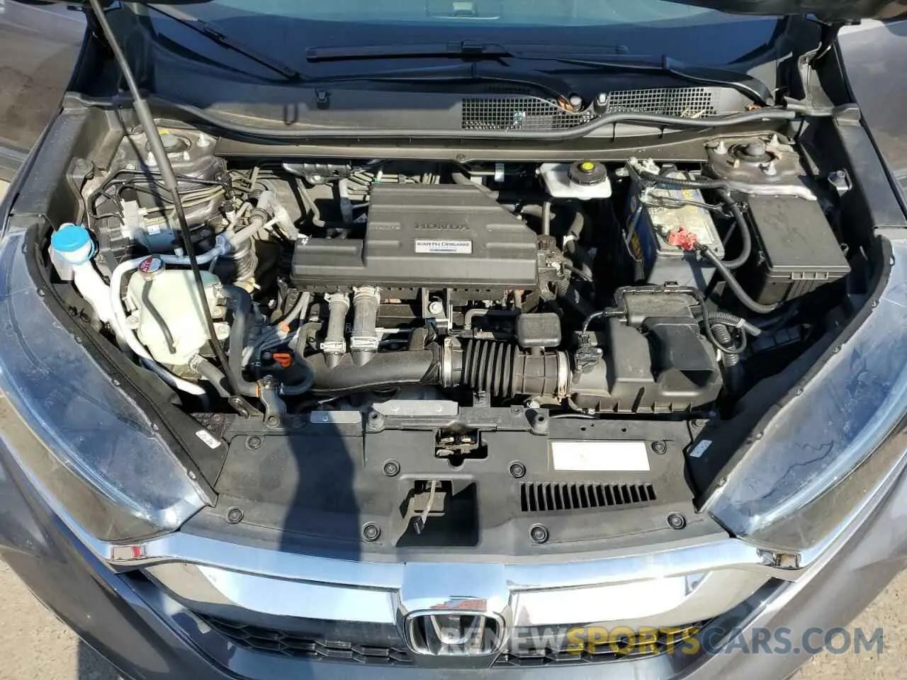 12 fotografías del automóvil dañado 5J6RW2H83KL036529 HONDA CRV 2019