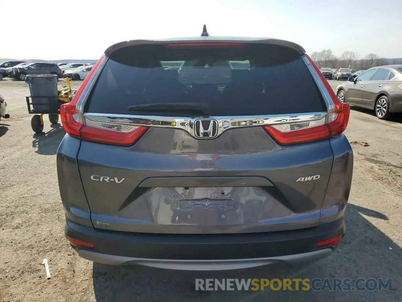 6 fotografías del automóvil dañado 5J6RW2H83KL036529 HONDA CRV 2019