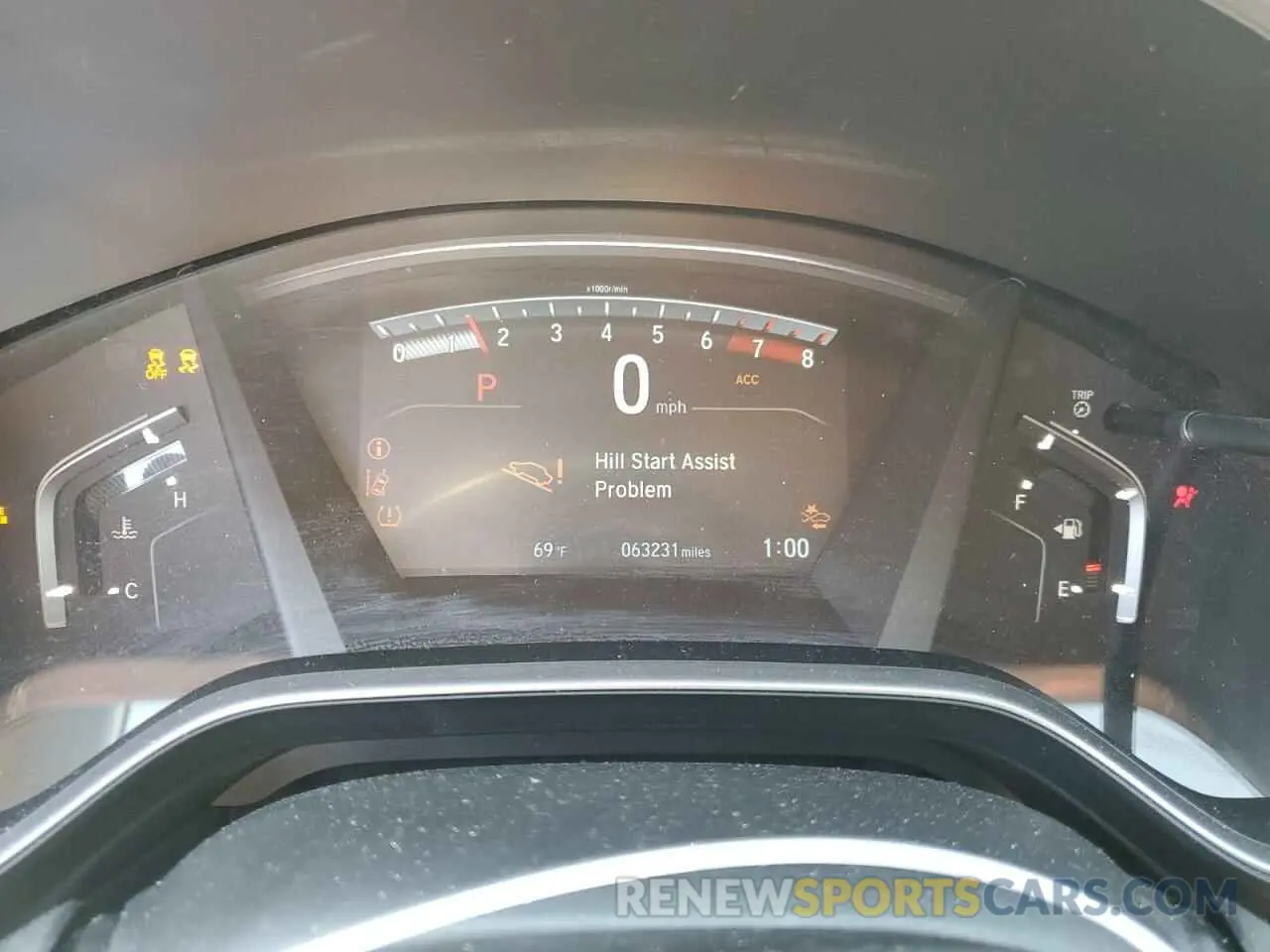 9 fotografías del automóvil dañado 5J6RW2H83KL036529 HONDA CRV 2019