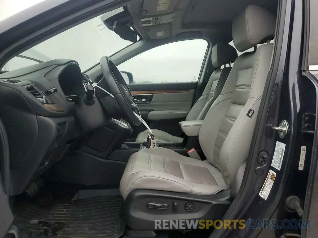 7 fotografías del automóvil dañado 5J6RW2H86KL003153 HONDA CRV 2019
