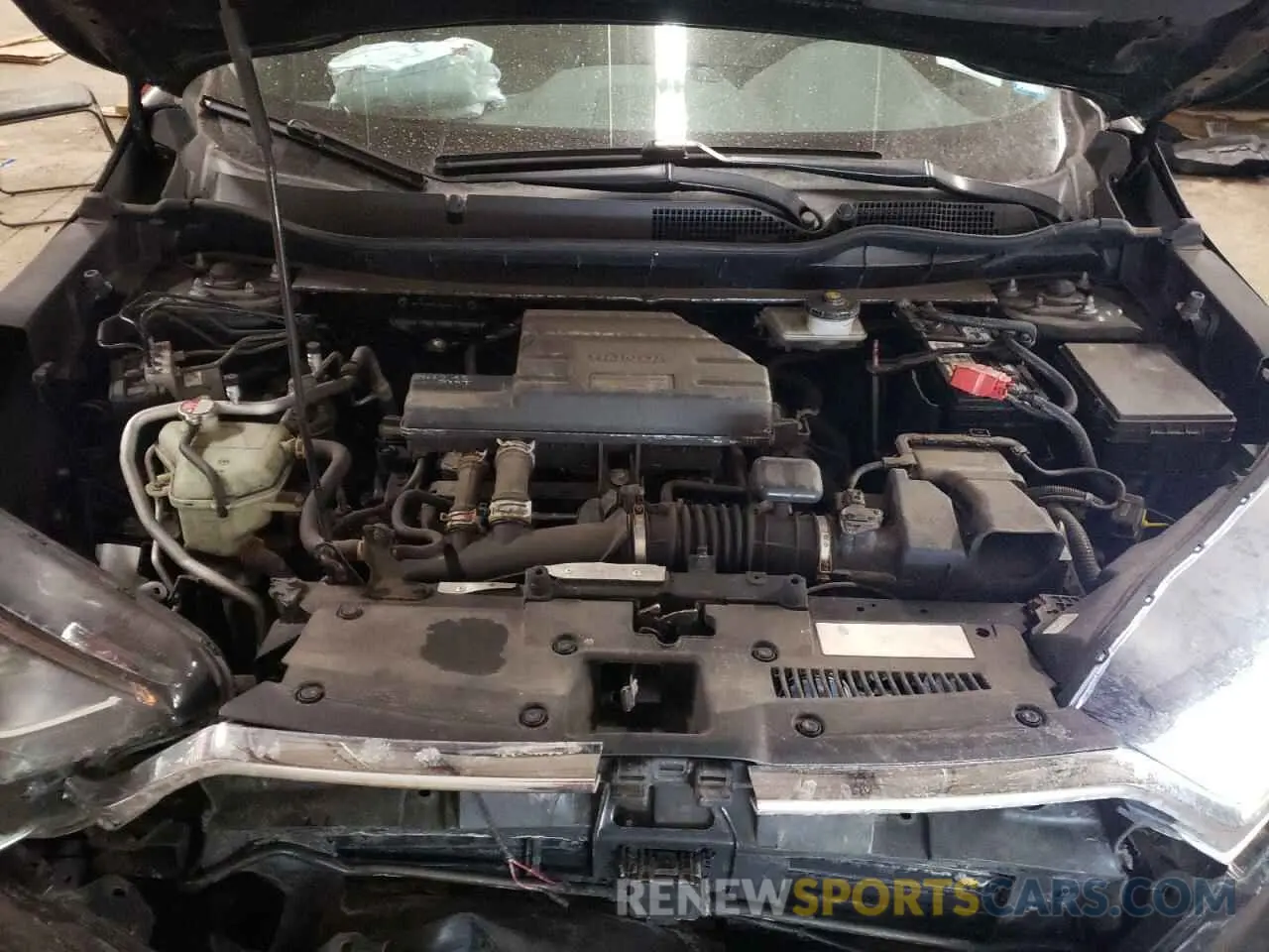 12 fotografías del automóvil dañado 5J6RW2H87KL014422 HONDA CRV 2019