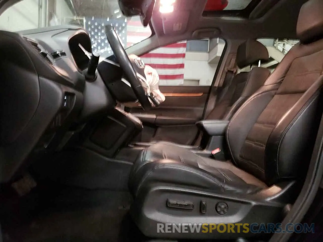 7 fotografías del automóvil dañado 5J6RW2H87KL014422 HONDA CRV 2019