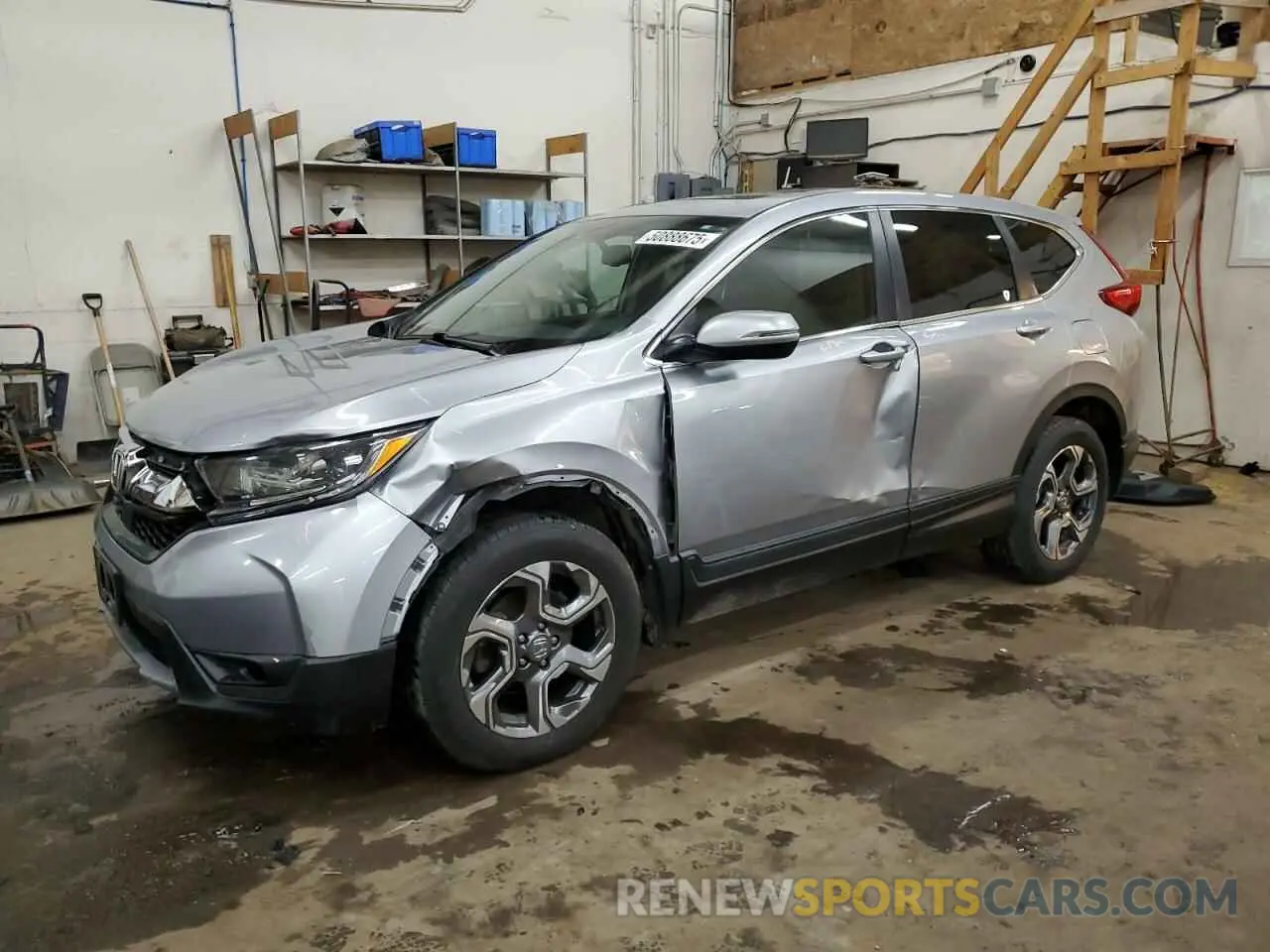 1 fotografías del automóvil dañado 5J6RW2H87KL031107 HONDA CRV 2019