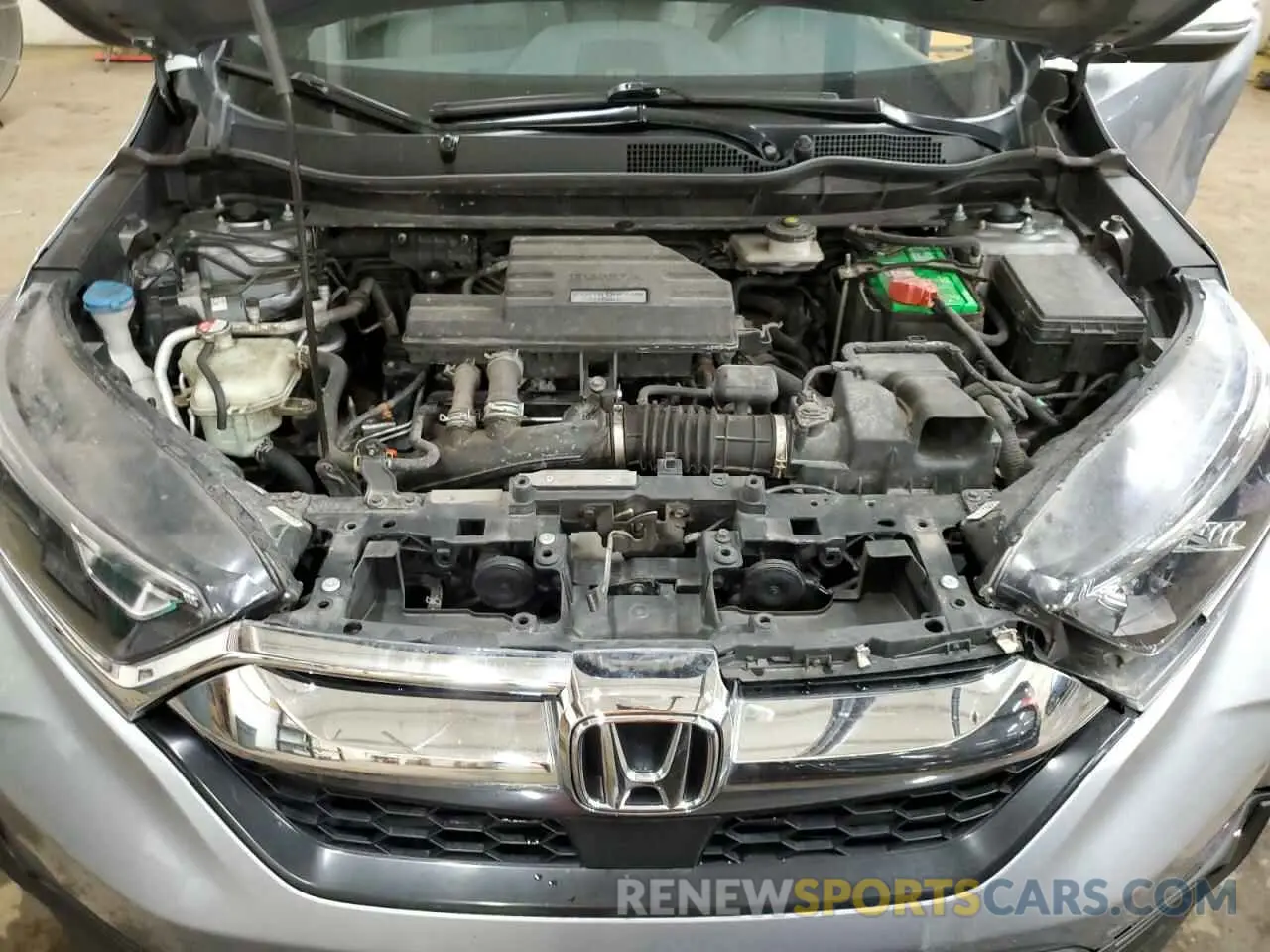 12 fotografías del automóvil dañado 5J6RW2H87KL031107 HONDA CRV 2019