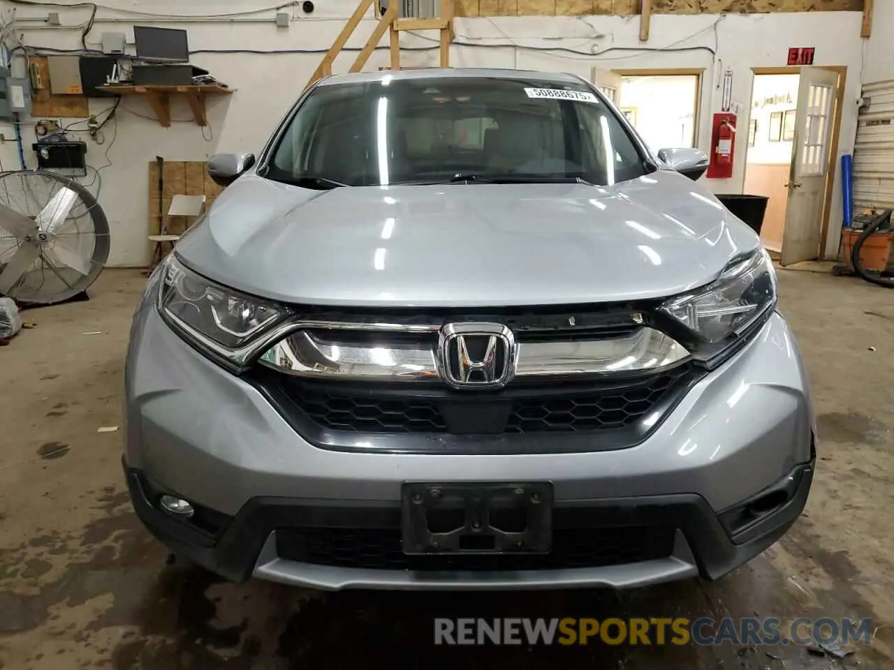 5 fotografías del automóvil dañado 5J6RW2H87KL031107 HONDA CRV 2019