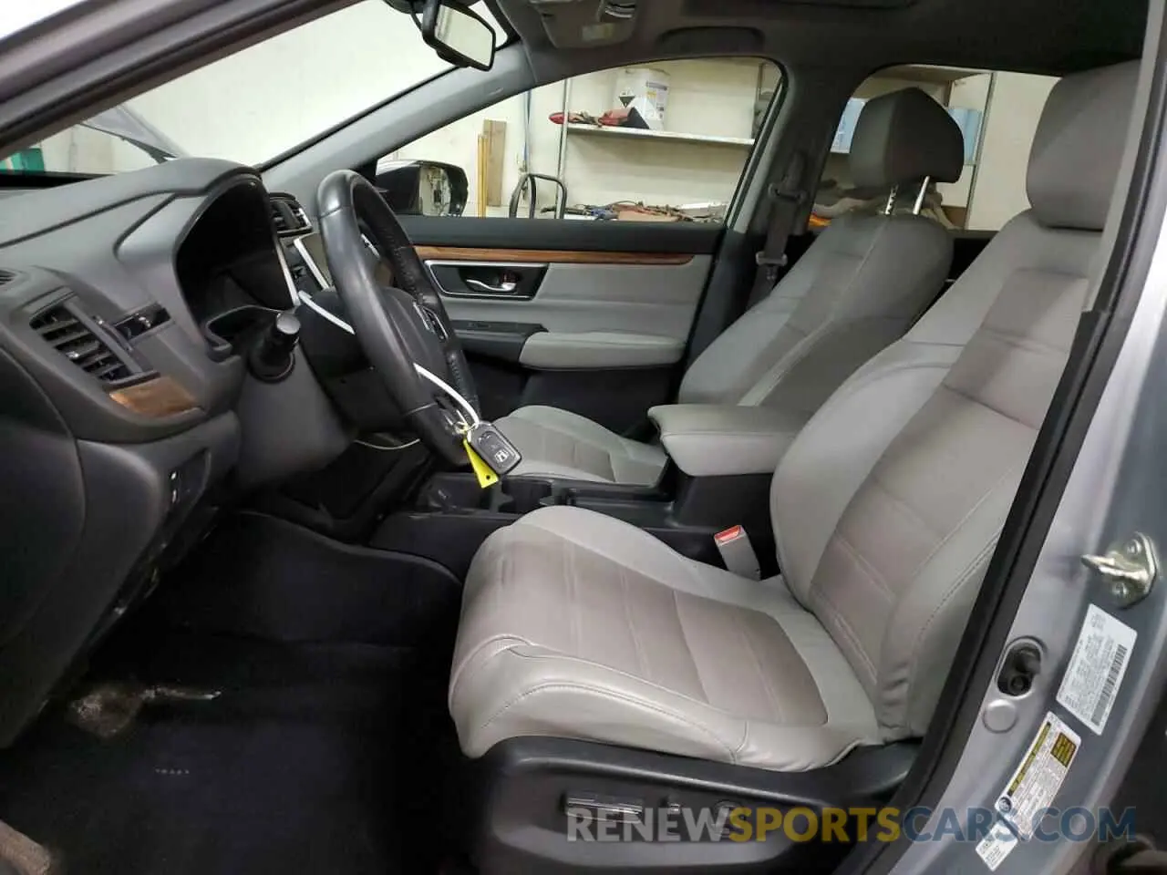 7 fotografías del automóvil dañado 5J6RW2H87KL031107 HONDA CRV 2019