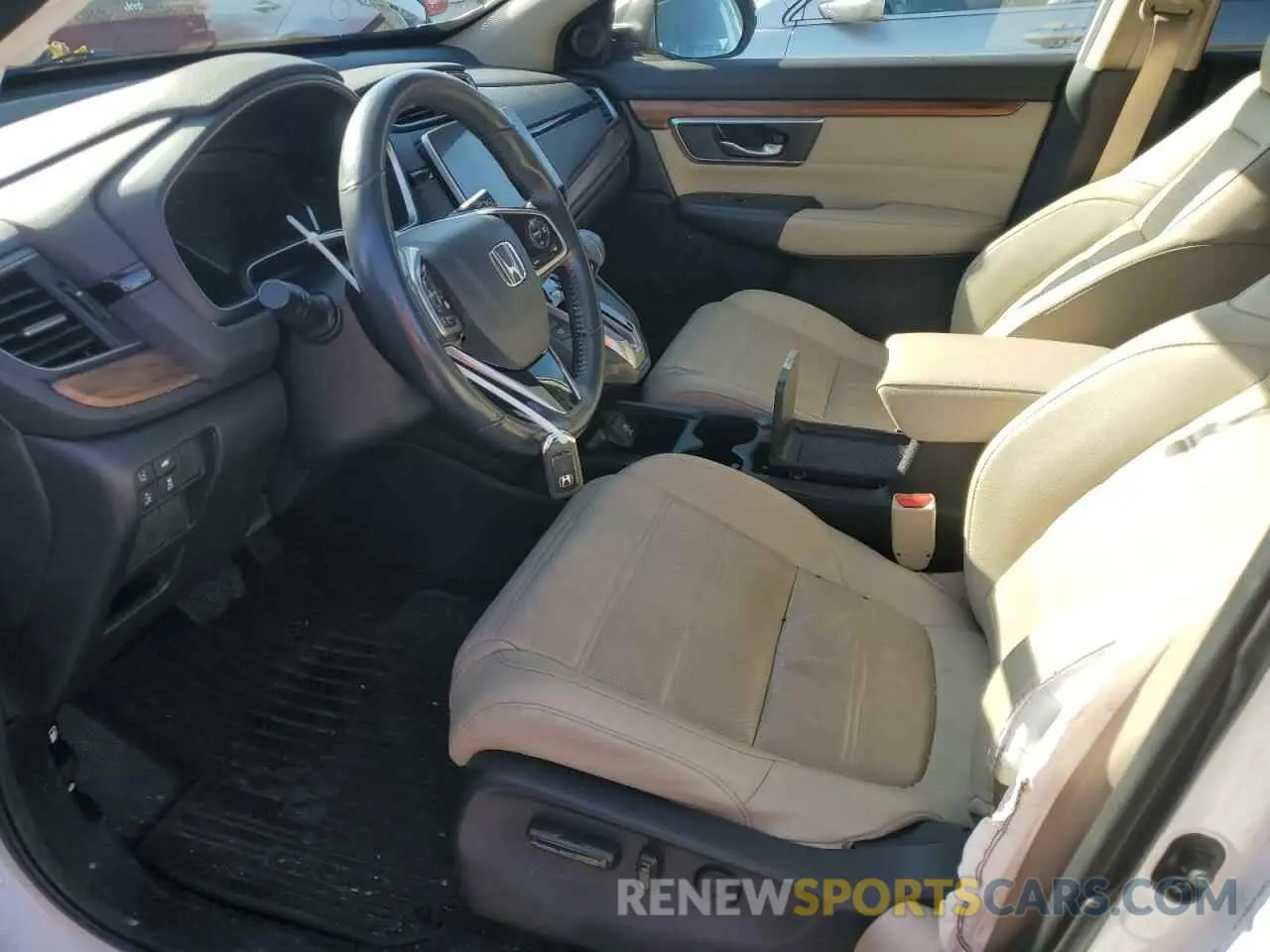 7 fotografías del automóvil dañado 5J6RW2H88KA017244 HONDA CRV 2019