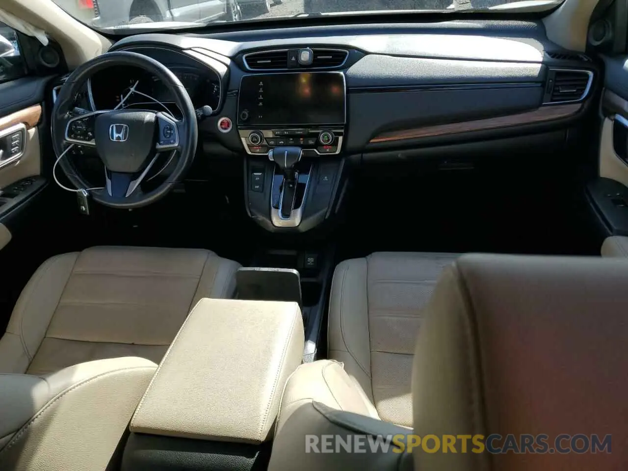 8 fotografías del automóvil dañado 5J6RW2H88KA017244 HONDA CRV 2019