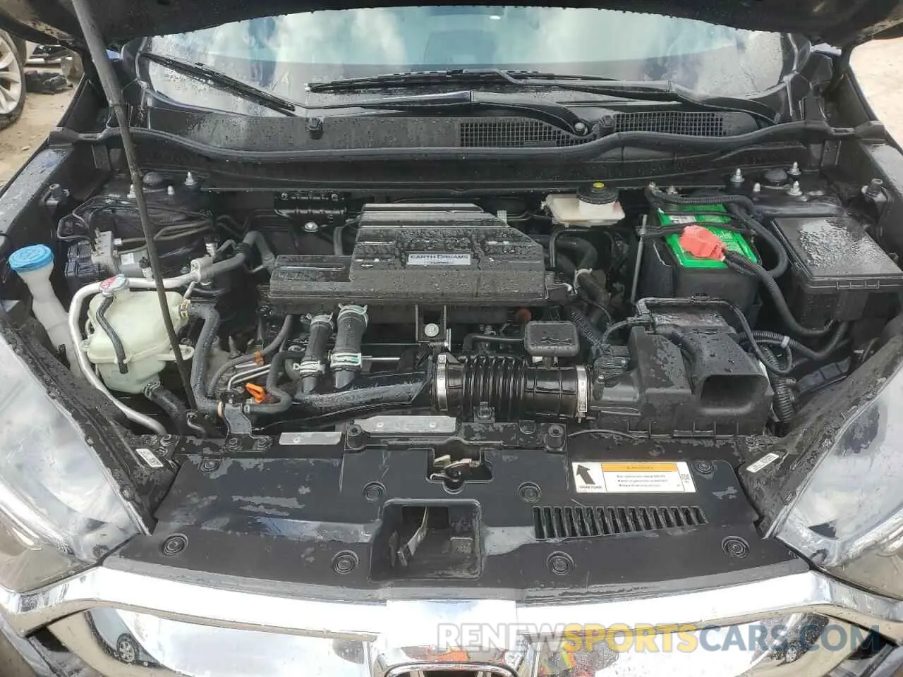 12 fotografías del automóvil dañado 5J6RW2H88KL021993 HONDA CRV 2019