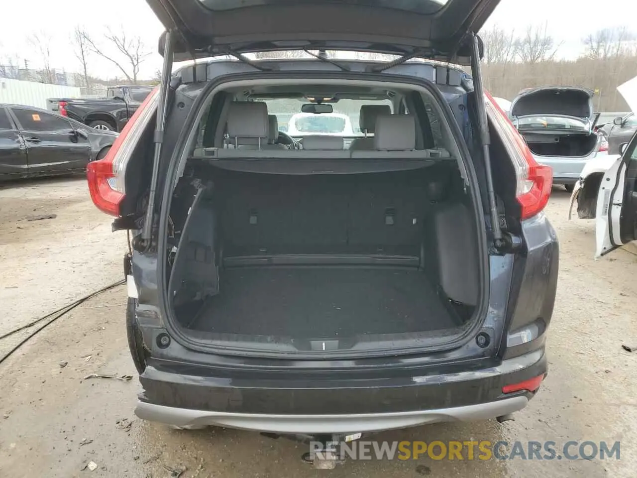 6 fotografías del automóvil dañado 5J6RW2H88KL021993 HONDA CRV 2019