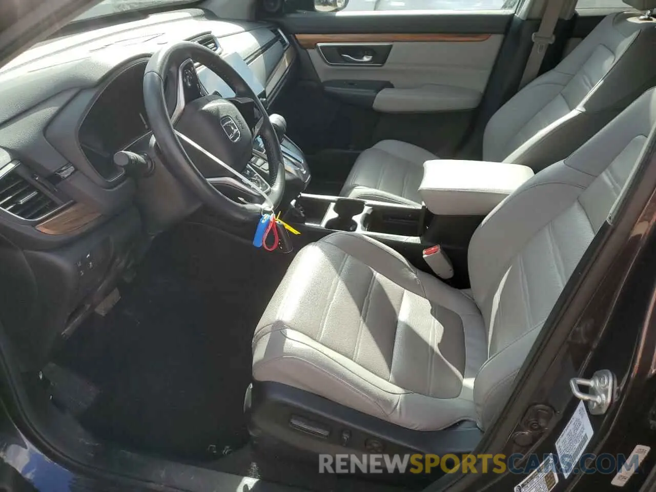7 fotografías del automóvil dañado 5J6RW2H88KL021993 HONDA CRV 2019