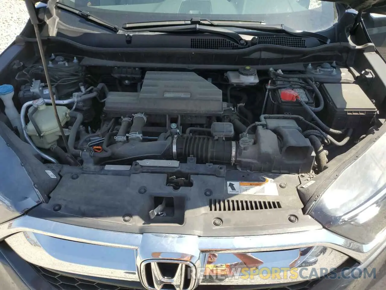12 fotografías del automóvil dañado 5J6RW2H8XKA002891 HONDA CRV 2019