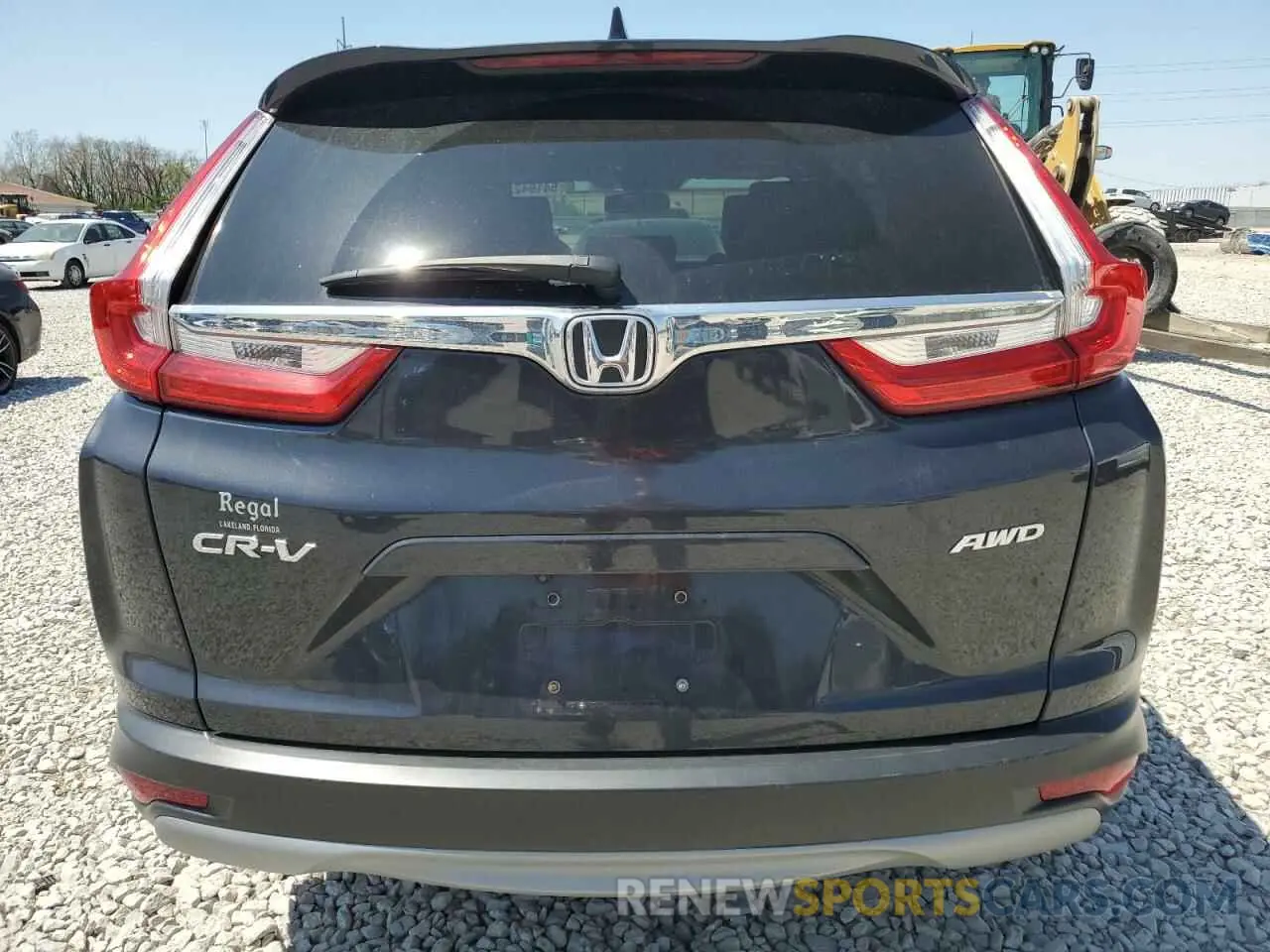 6 fotografías del automóvil dañado 5J6RW2H8XKA002891 HONDA CRV 2019