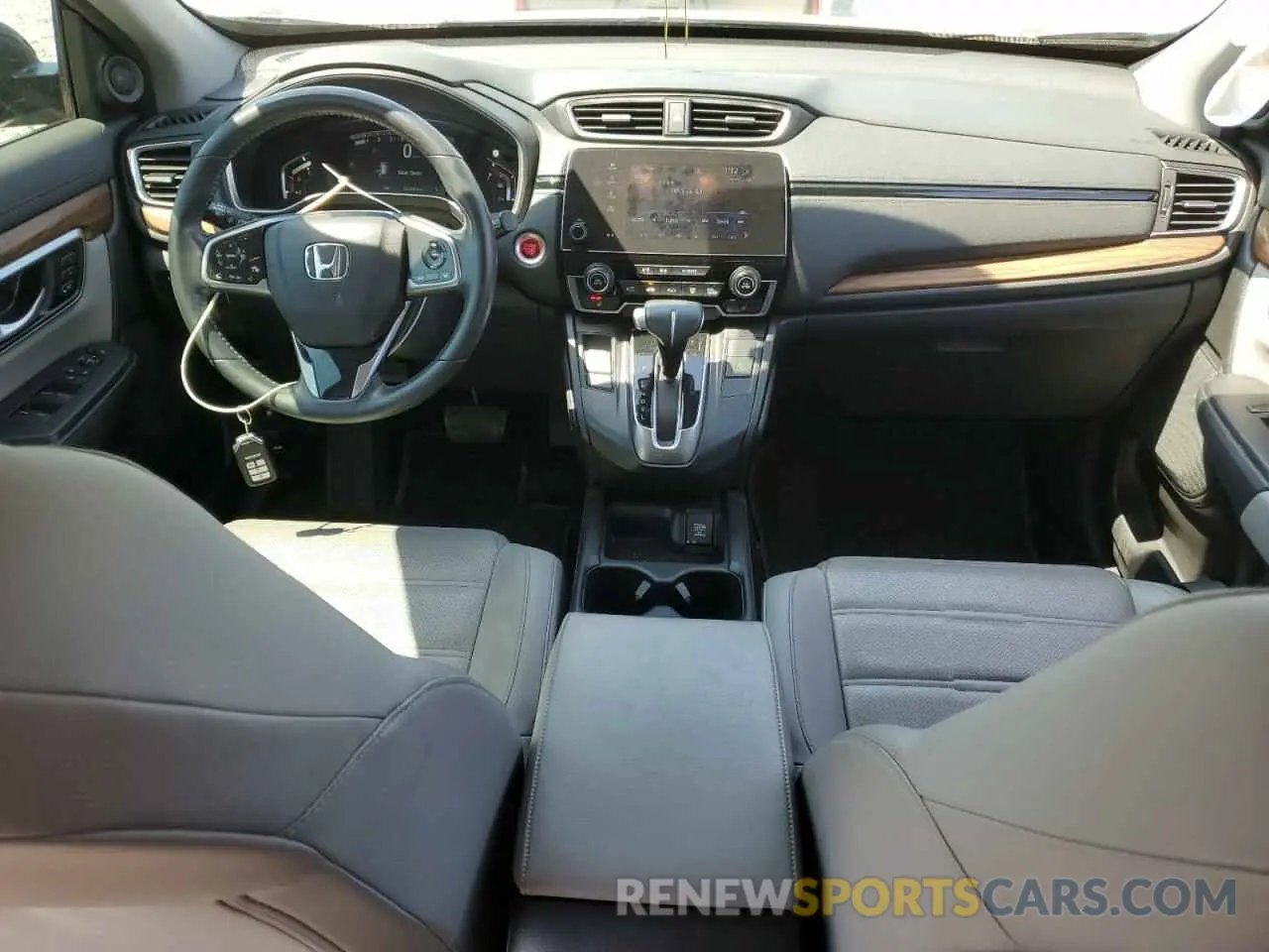 8 fotografías del automóvil dañado 5J6RW2H8XKA002891 HONDA CRV 2019