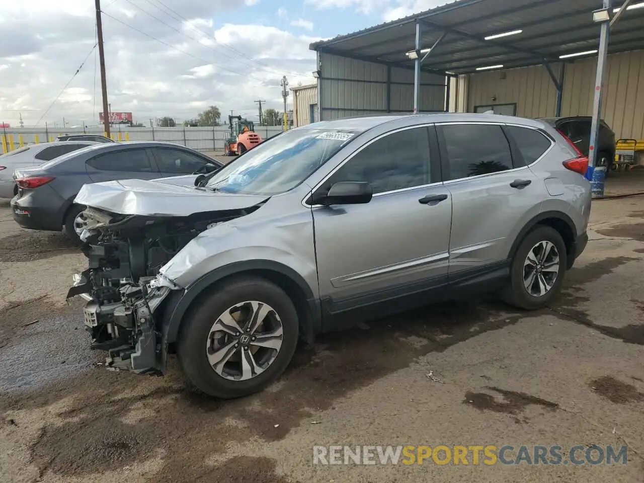 1 fotografías del automóvil dañado 5J6RW5H31KL001011 HONDA CRV 2019