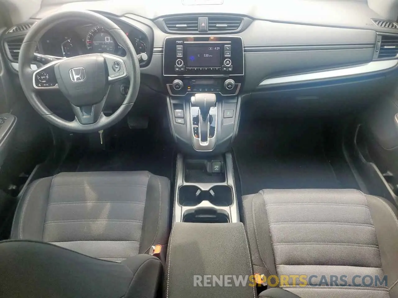 8 fotografías del automóvil dañado 5J6RW5H32KL003267 HONDA CRV 2019