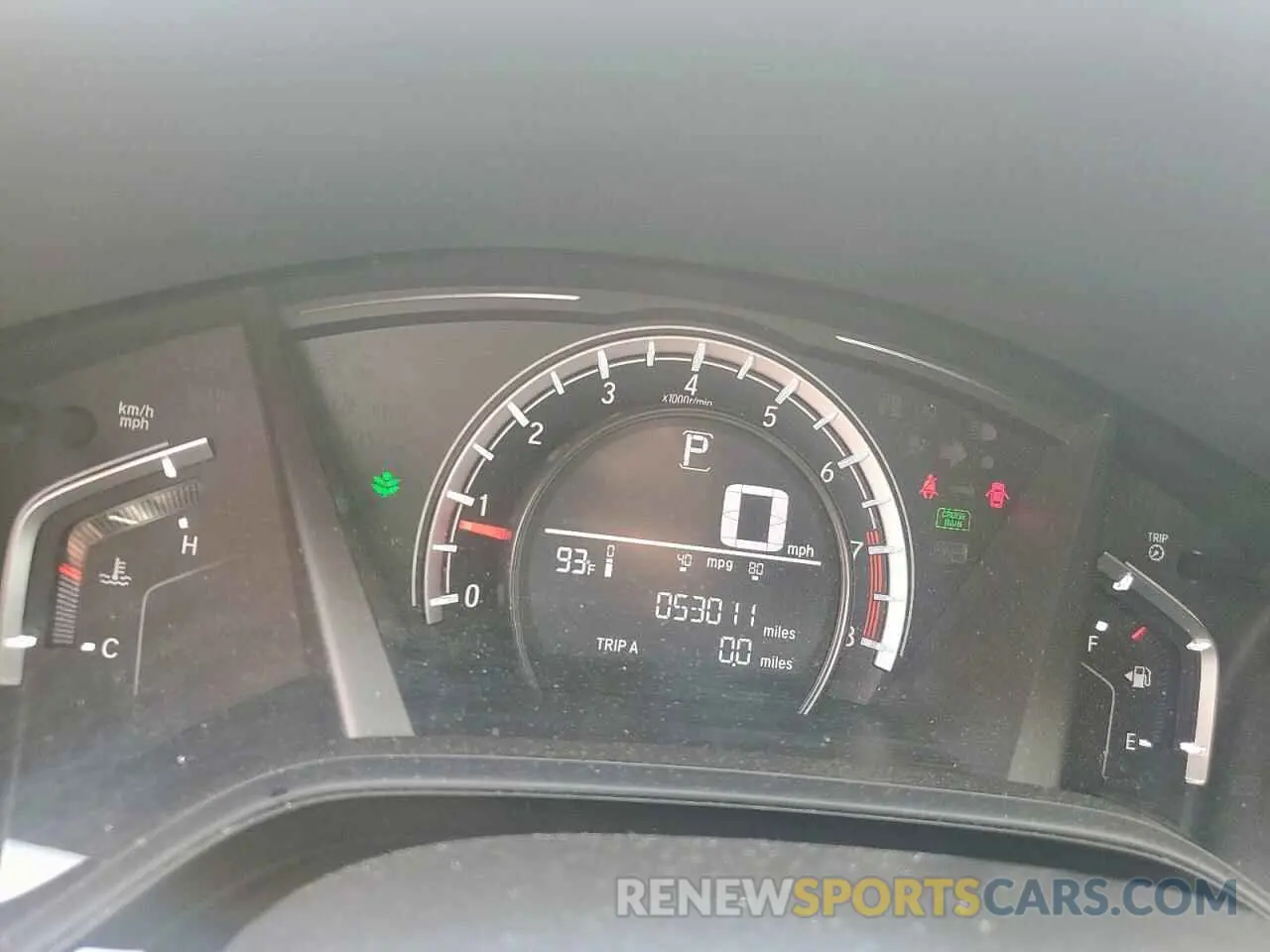 9 fotografías del automóvil dañado 5J6RW5H32KL003267 HONDA CRV 2019