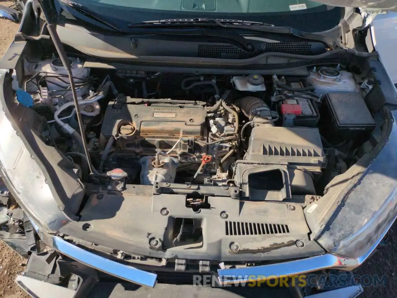 12 fotografías del automóvil dañado 5J6RW5H34KL005229 HONDA CRV 2019