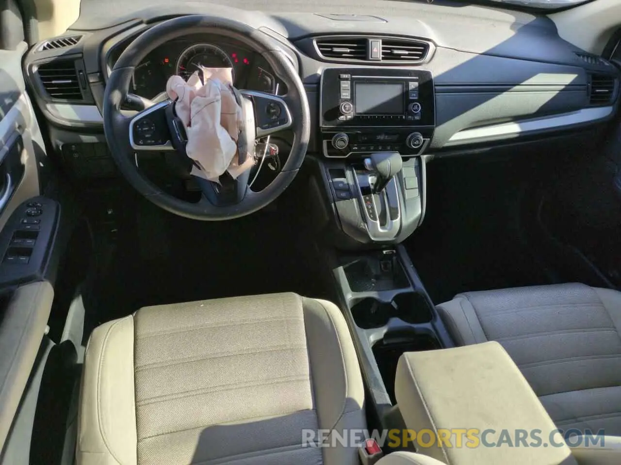 8 fotografías del automóvil dañado 5J6RW5H34KL005229 HONDA CRV 2019