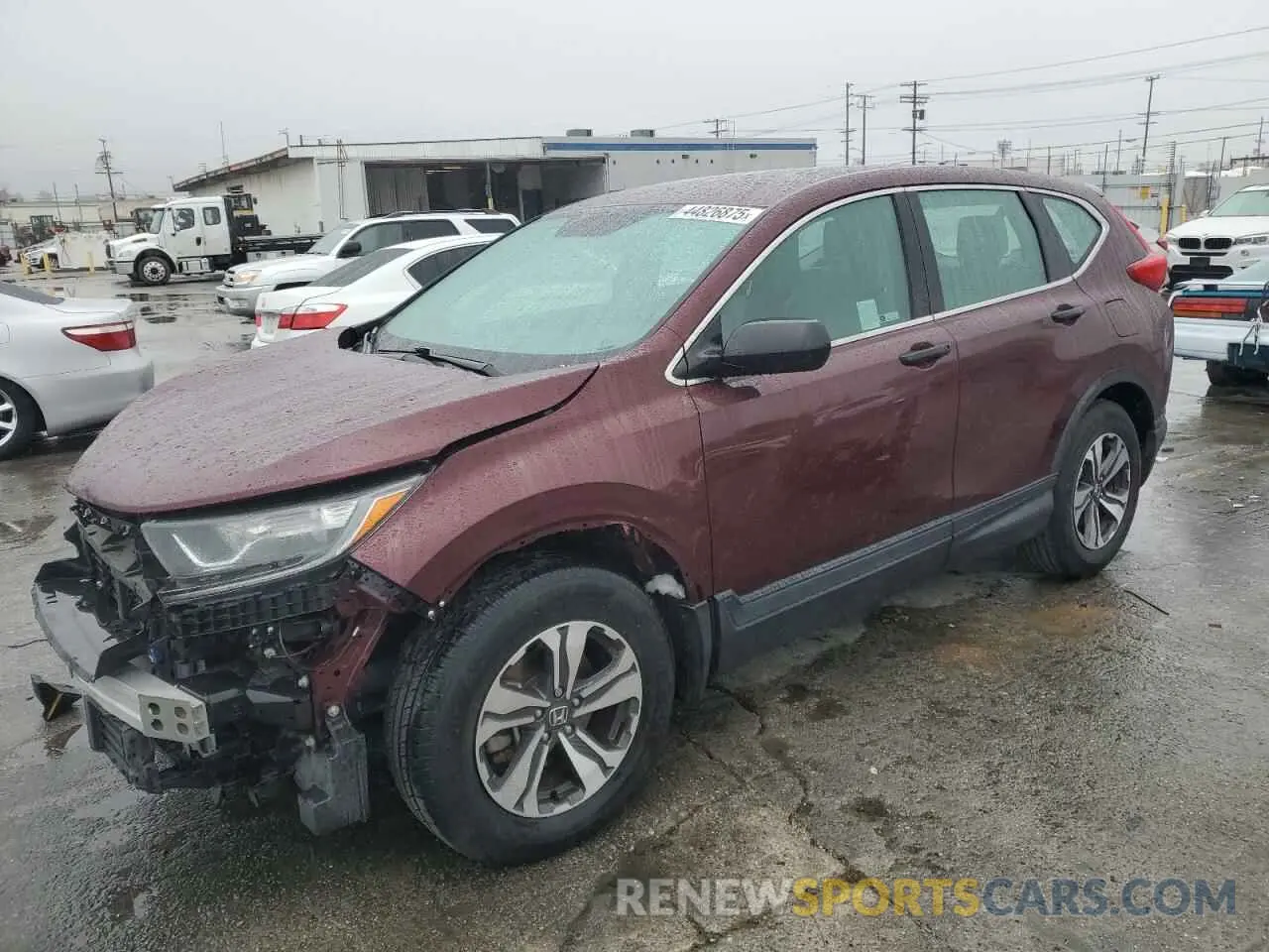 1 fotografías del automóvil dañado 5J6RW5H35KL003473 HONDA CRV 2019
