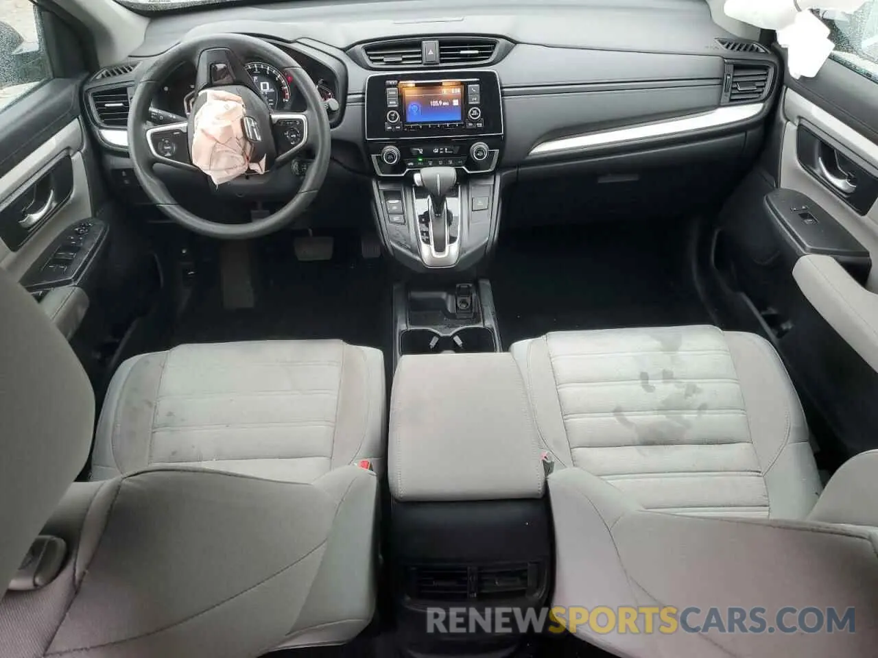8 fotografías del automóvil dañado 5J6RW5H35KL003473 HONDA CRV 2019