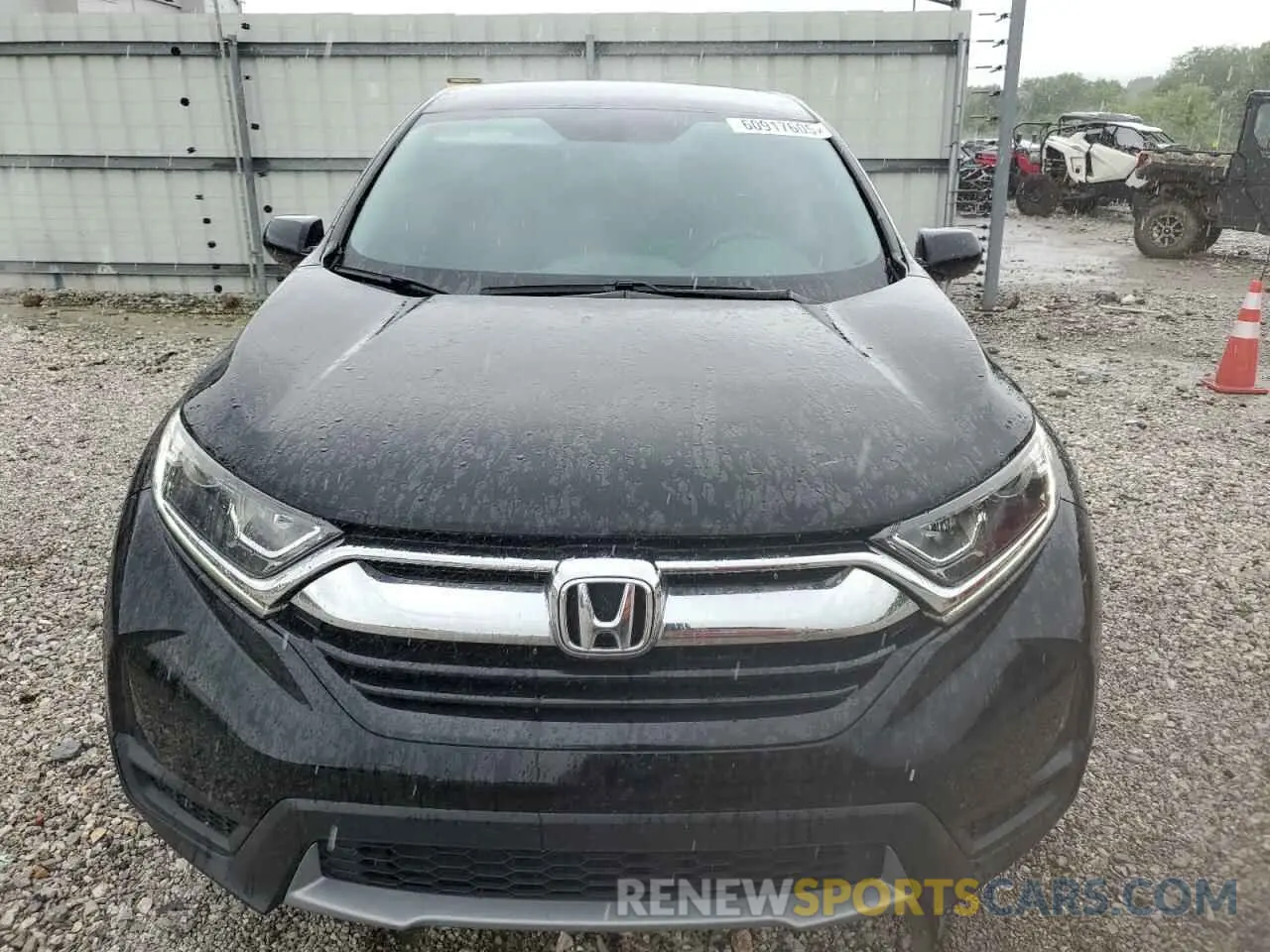 5 fotografías del automóvil dañado 5J6RW6H30KL000339 HONDA CRV 2019