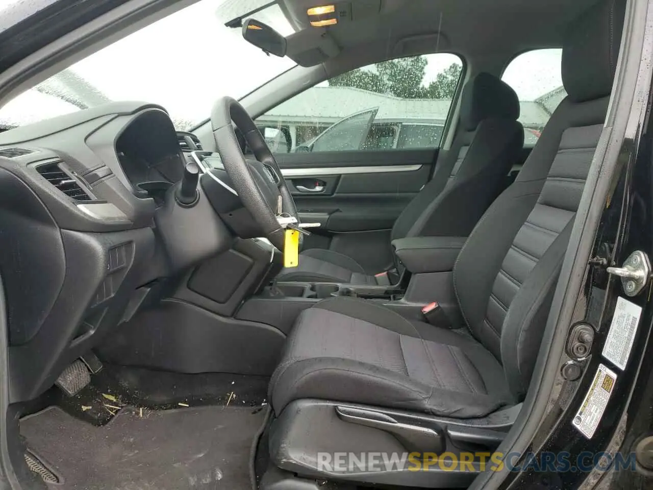 7 fotografías del automóvil dañado 5J6RW6H30KL000339 HONDA CRV 2019