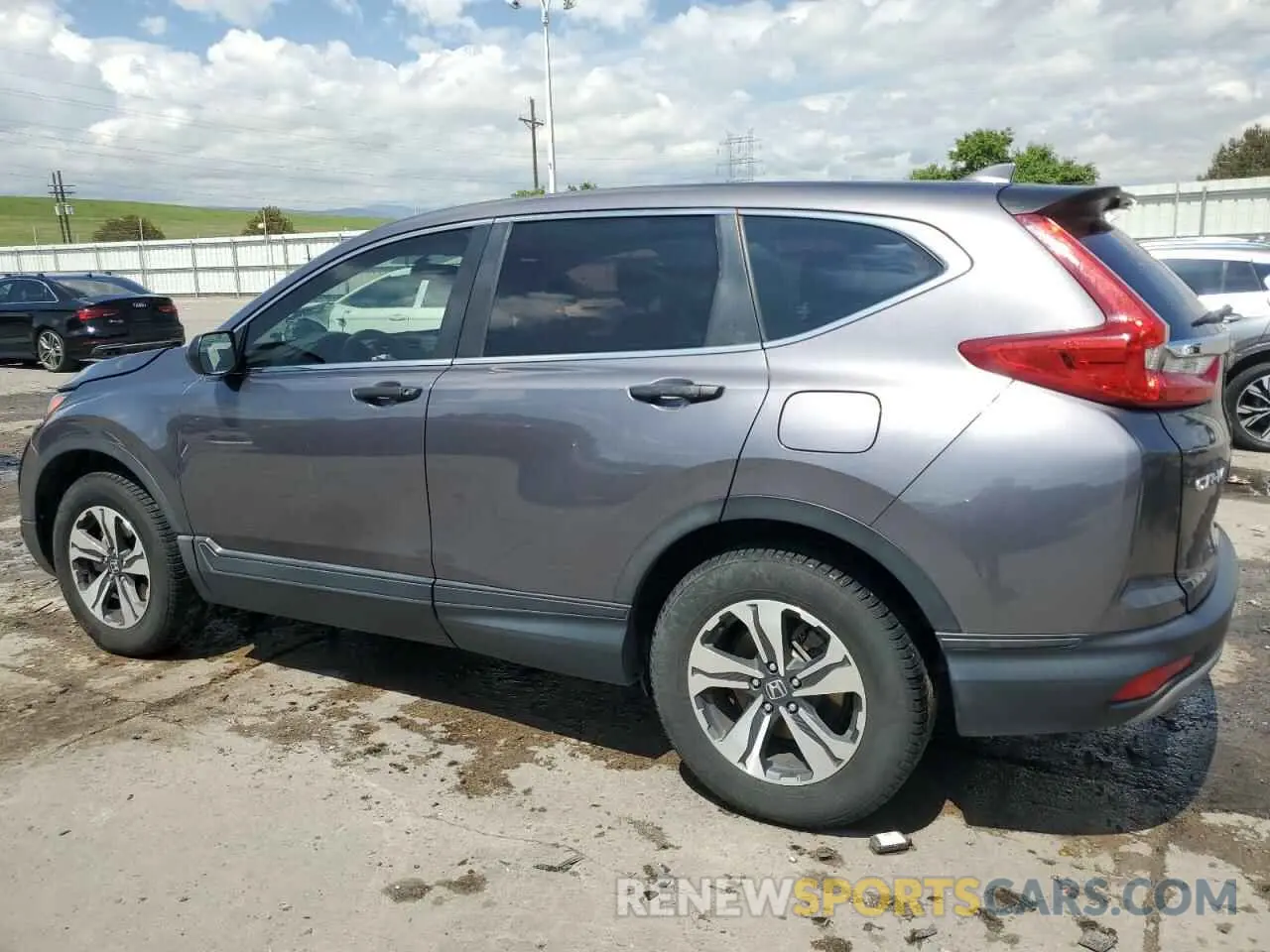2 fotografías del automóvil dañado 5J6RW6H30KL005220 HONDA CRV 2019
