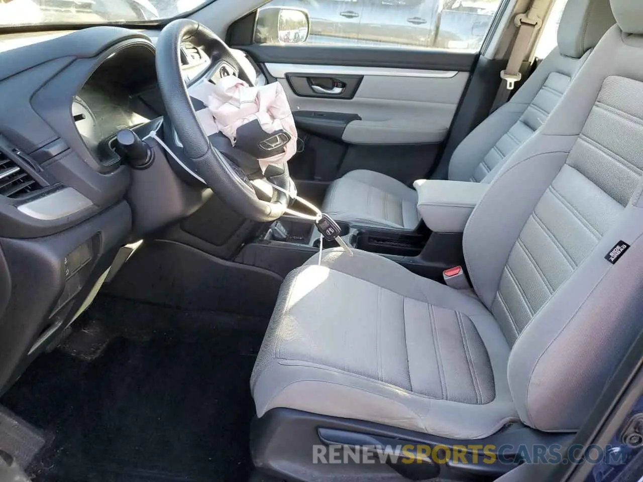 7 fotografías del automóvil dañado 5J6RW6H30KL005508 HONDA CRV 2019