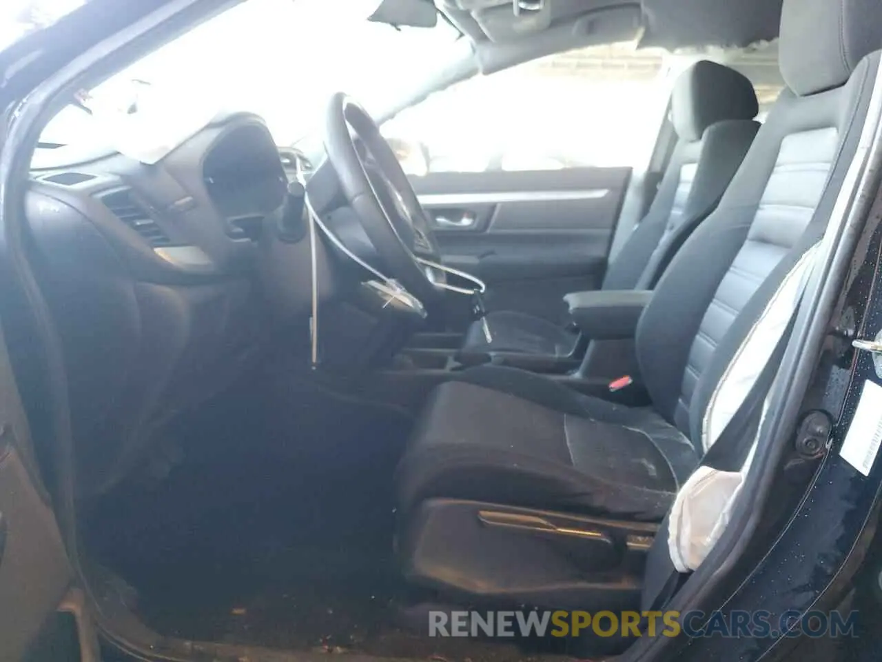 7 fotografías del automóvil dañado 5J6RW6H31KL002682 HONDA CRV 2019