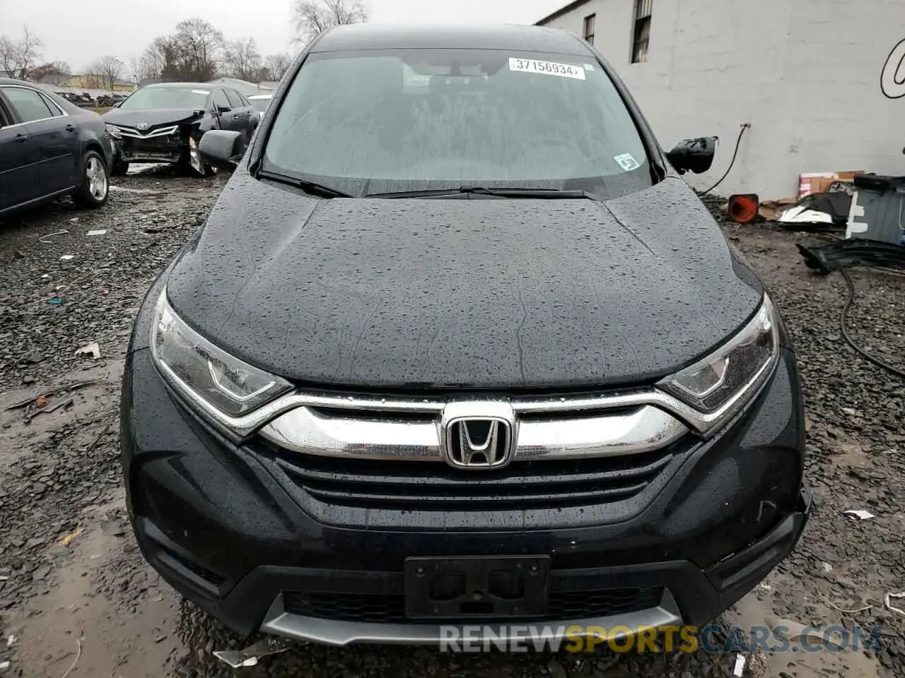 5 fotografías del automóvil dañado 5J6RW6H31KL004870 HONDA CRV 2019